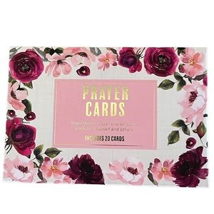 New PRAYER CARDS includes 20 unique inspirational Bible scripture cards